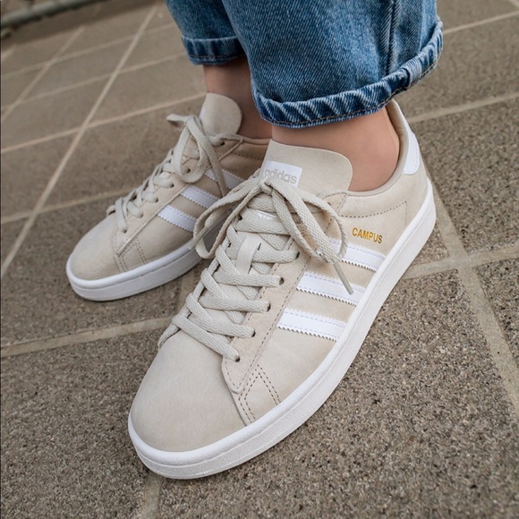 adidas campus womens white